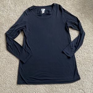 Eileen Fisher Rayon top long sleeve